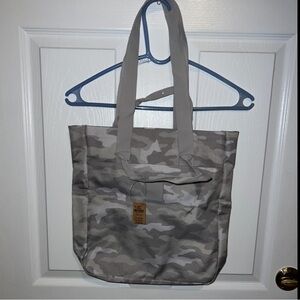 PINK Victoria's Secret Gray Camouflage Tote/Backpack